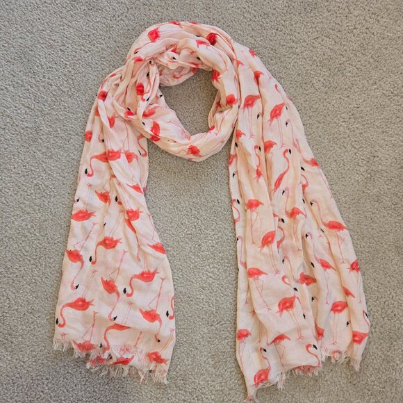 kate spade Accessories - kate spade Flamingoes Scarf Summer Lightweight